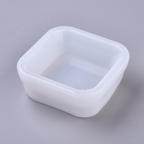 Molde de silicone de Mini Maceta en forma cuadrada