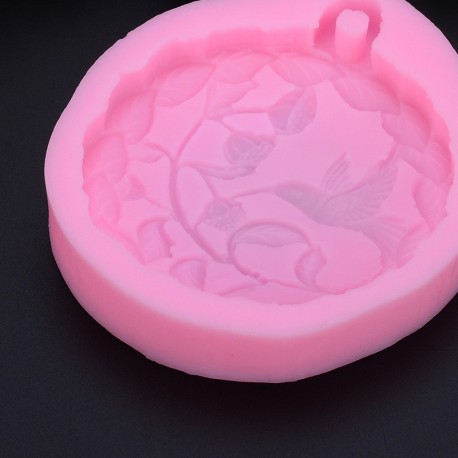 Molde Silicone de Medallon