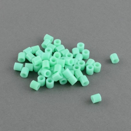 Paquete abalorios de calor Aquamarine, 5mm