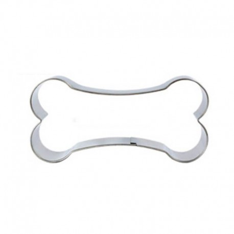 Cortador de Pasta con forma de Hueso en acero inoxidable 304.