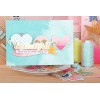 Kit para tarjetas "STITCH HAPPY " de We R Memory.