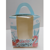 Paquete de 25 cajas HELLO SUMMER con ventana.