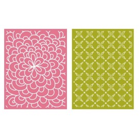 Folder Embosador Bloom, tamaño 4x6"