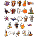 cortadores de metal con diseño de halloween