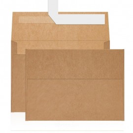 Paquete de 10 sobres Kraft tamaño A7 ó 5x7"