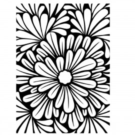 Folder Embosador "Bold Floral " de Darice