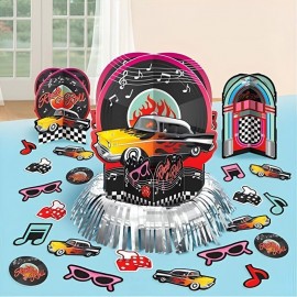 Kit de decoracion de fiesta Clásicos de los años 50 -Rock and roll