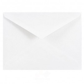 Paquete de 10 sobres blancos para tarjetas. Tamaño 5x4 pulgadas