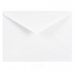 Paquete de 10 sobres blancos para tarjetas. Tamaño 5x4 pulgadas