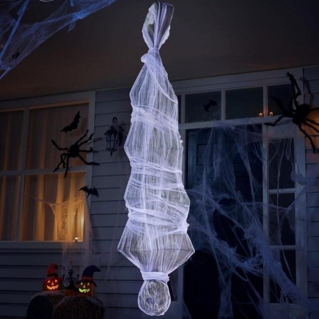 Cadáver colgante de capullo de Halloween