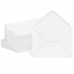 Paquete de 24 sobres blanco hueso, 5x7”