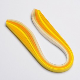 Papel para filigrana de tonos amarillos, 10 mm