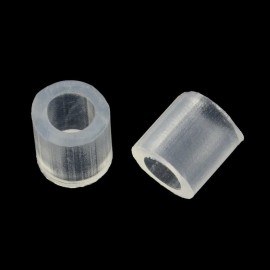 Paquete de abalorios de calor MINI de 3~3.3x2.5~2.6mm transparentes