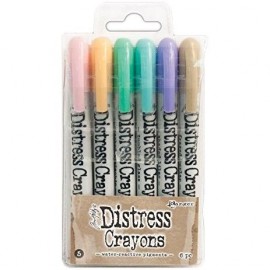 Crayones colores basiscos de Distress