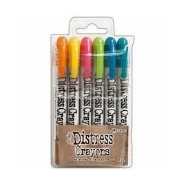 Crayones colores Brillantes de Distress