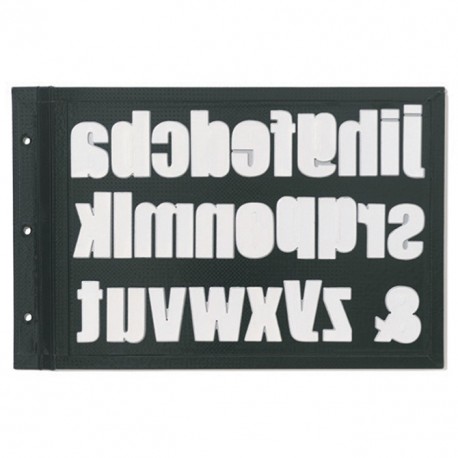 Tabla magnetica para organizar troqueles de Life Crafts.