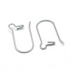 Paquete de 20 aretes de Acero inoxidable, Color Plata antigua