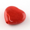 Corazón Rojo . Material Acrilico. Tamaño35x37x14mm